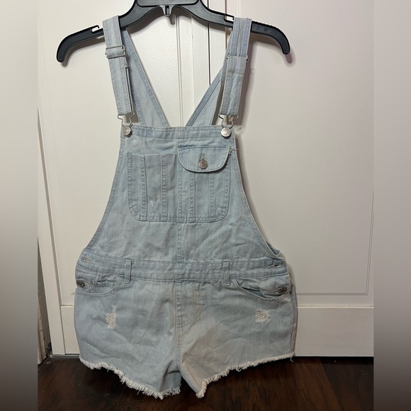 Denim Co Jean Overalls - Picture 1 of 2